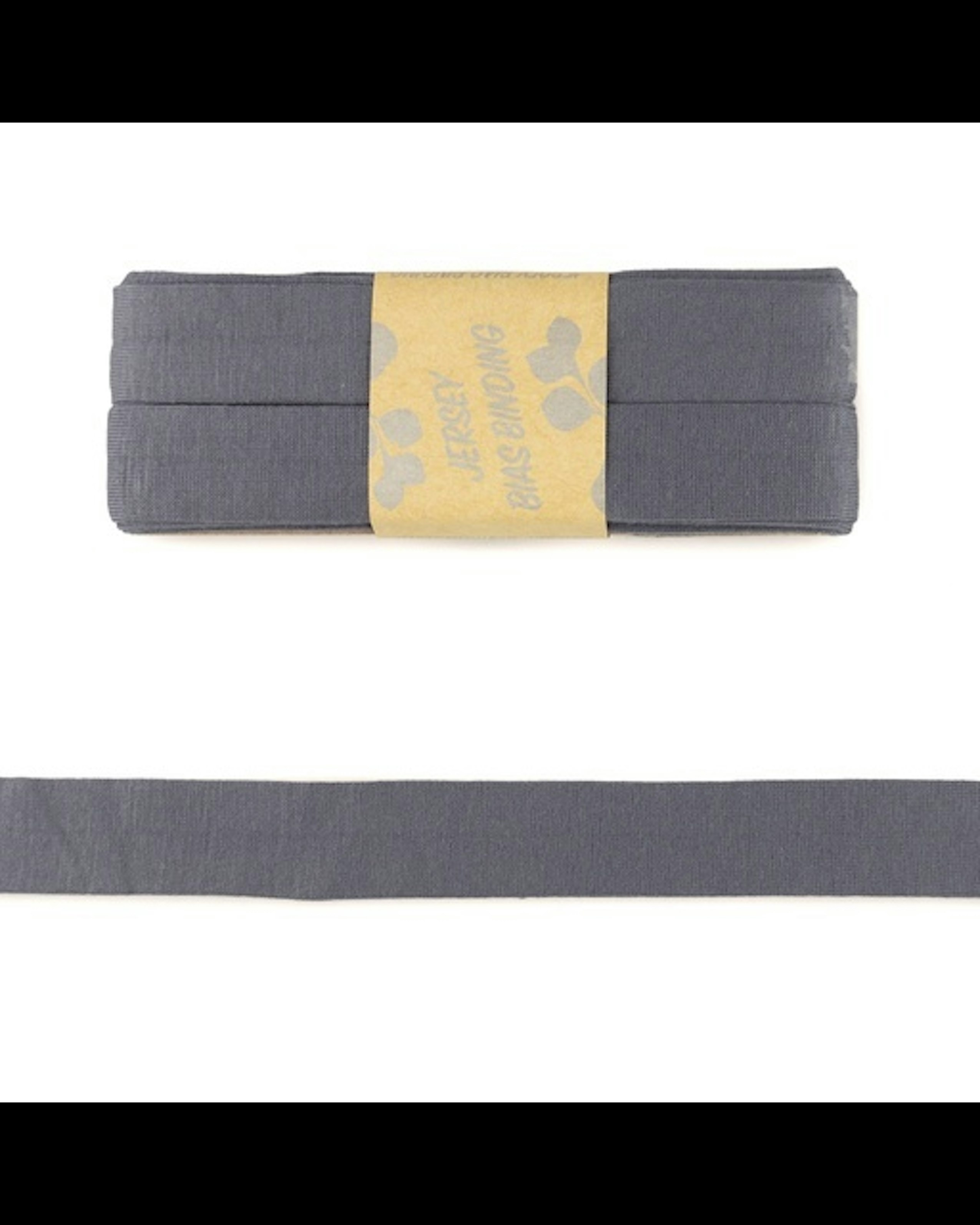 705 R 187143 705 R Viscose Biasband Uni 10 x 3m Grijs