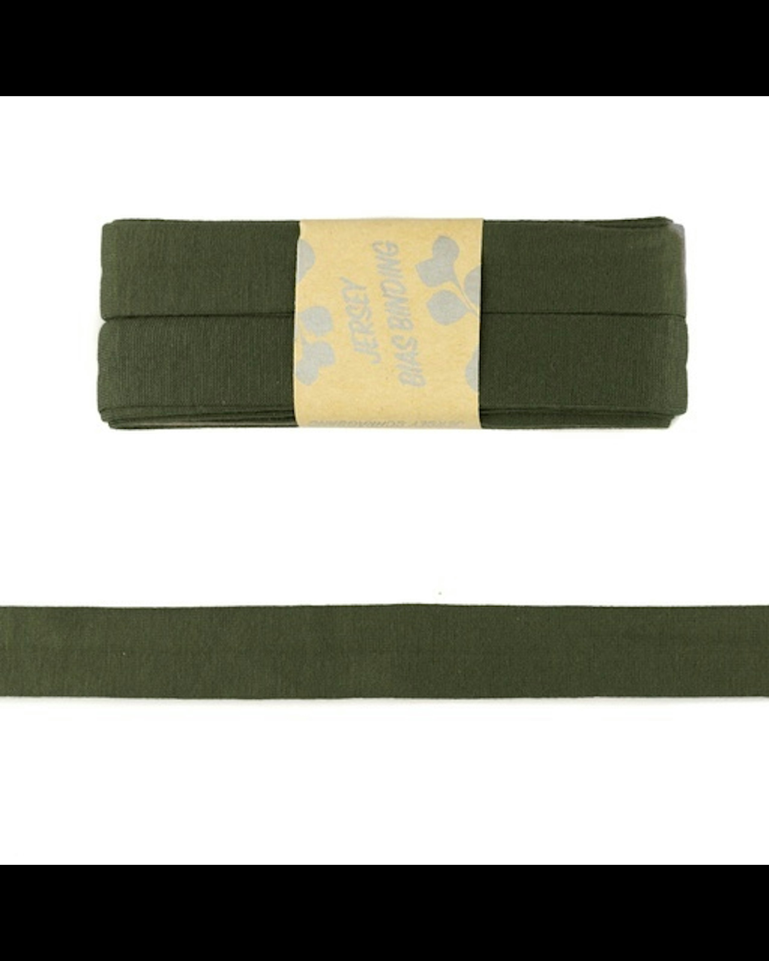 705 R 187157 705 R Viscose Biasband Uni 10 x 3m Camouflage Groen