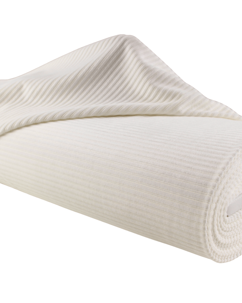 Jersey velvet rib ecru | €4.95 - Driessen Stoffen